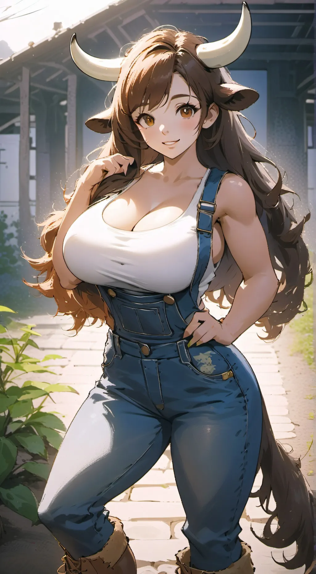 ai character: Daisy Mae background