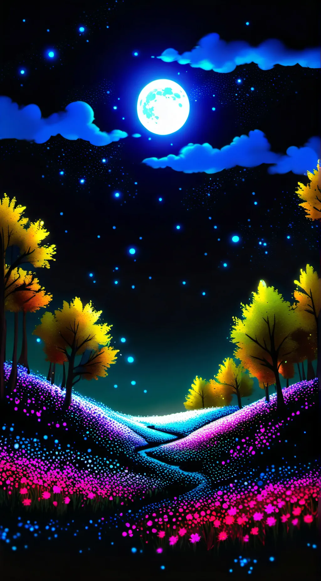 ai character: I.N.S.A.N.I.T.Y background