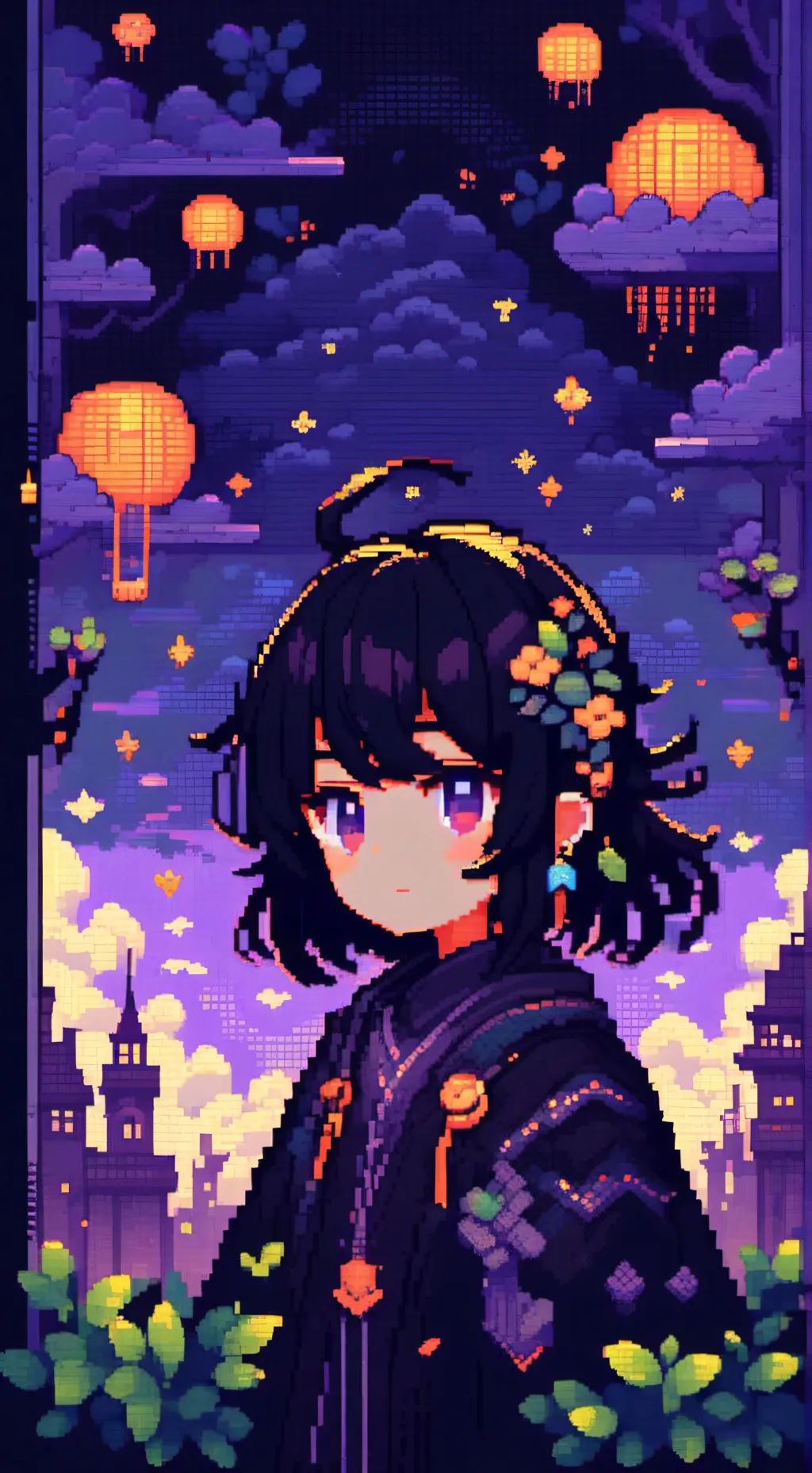 ai character: Sprout with a gun background