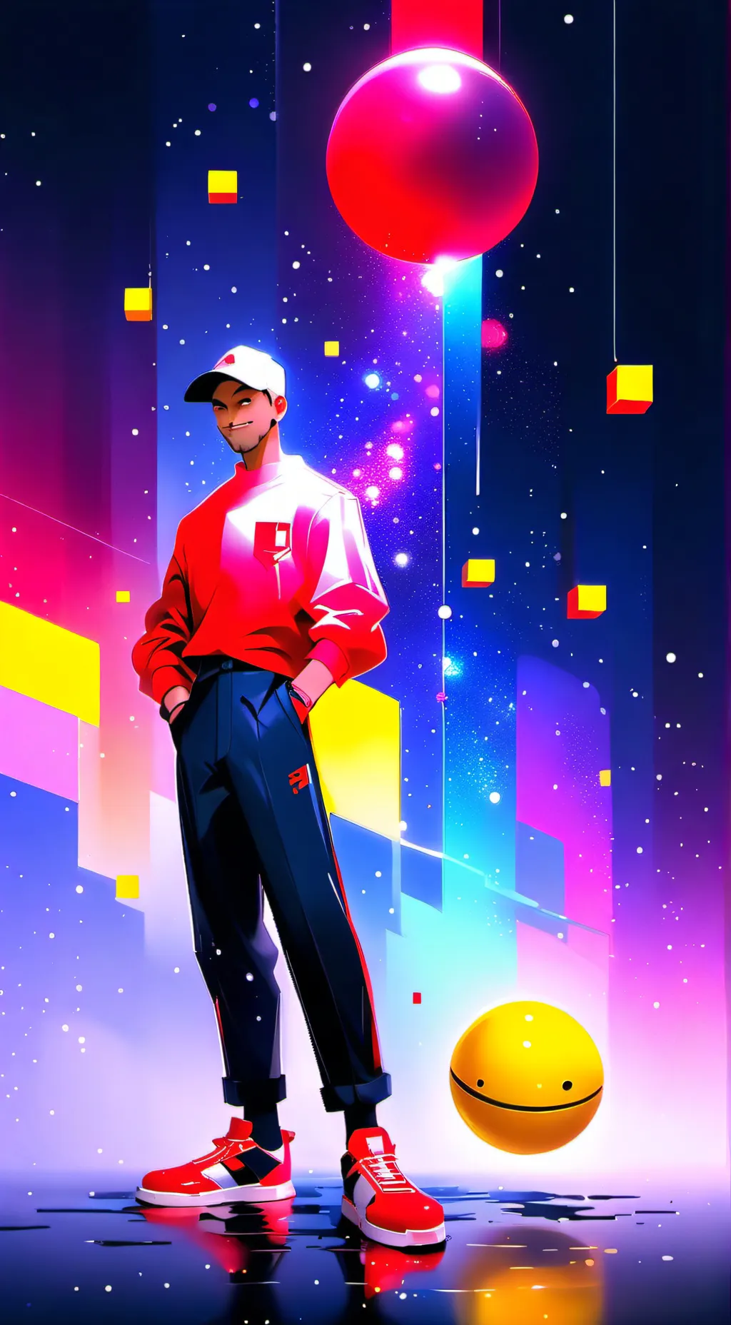 ai character: baller vs slicer background