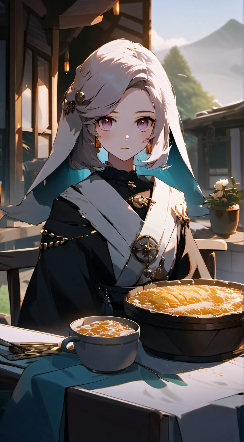 ai character: Tu ex  background