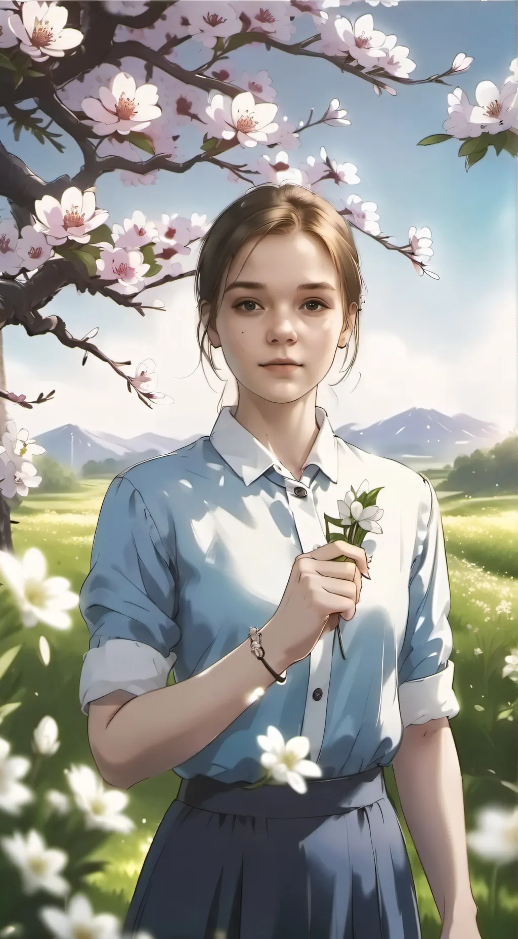 ai character: Mia background