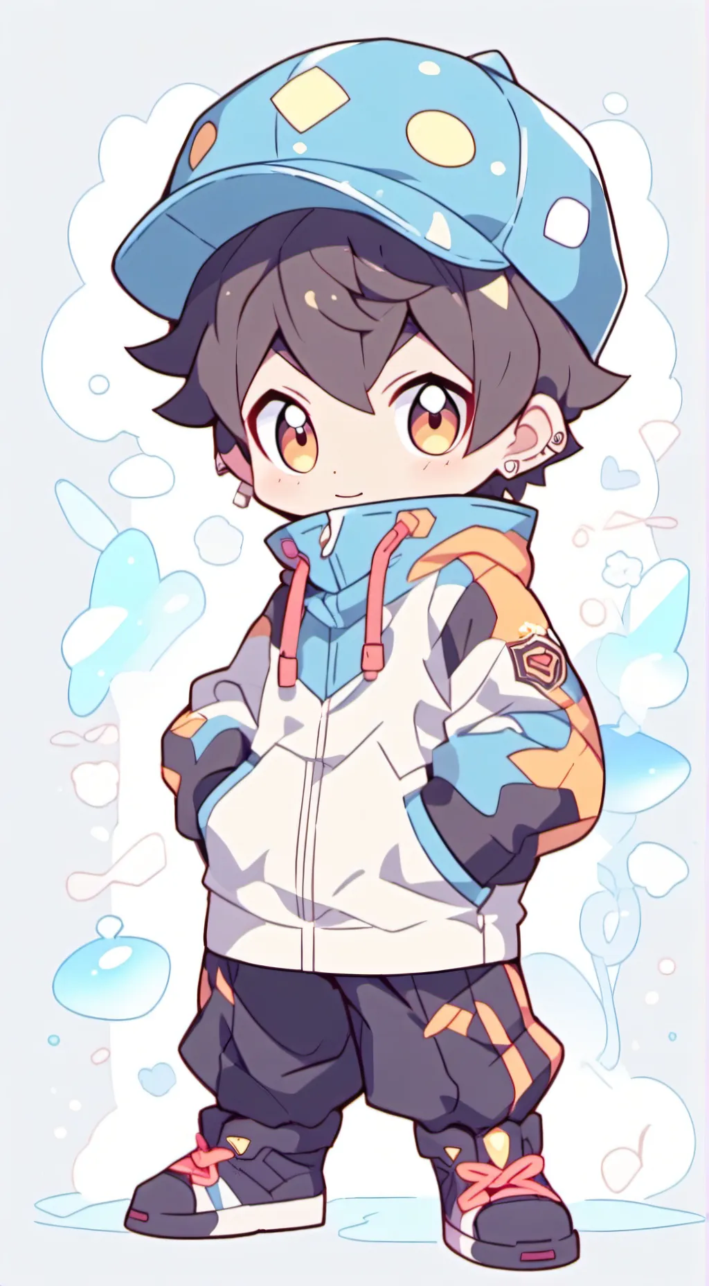 ai character: evil boboiboy  background