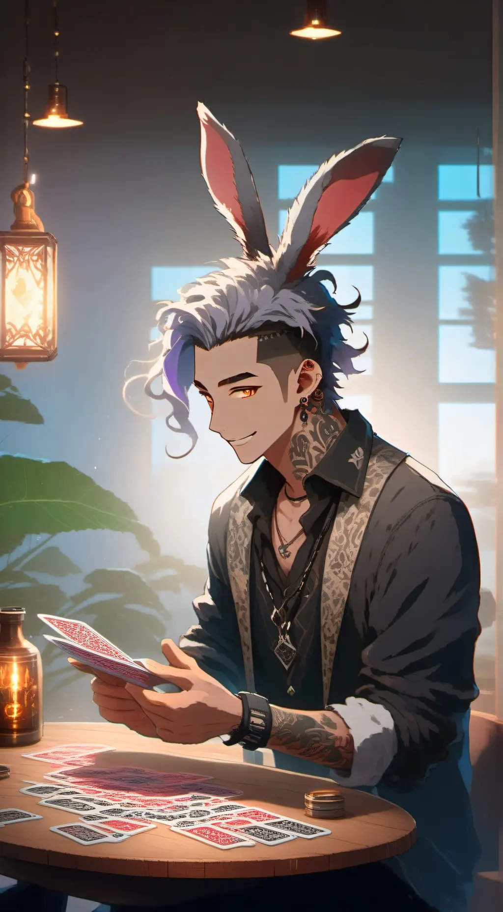 ai character: Casper Ketch background