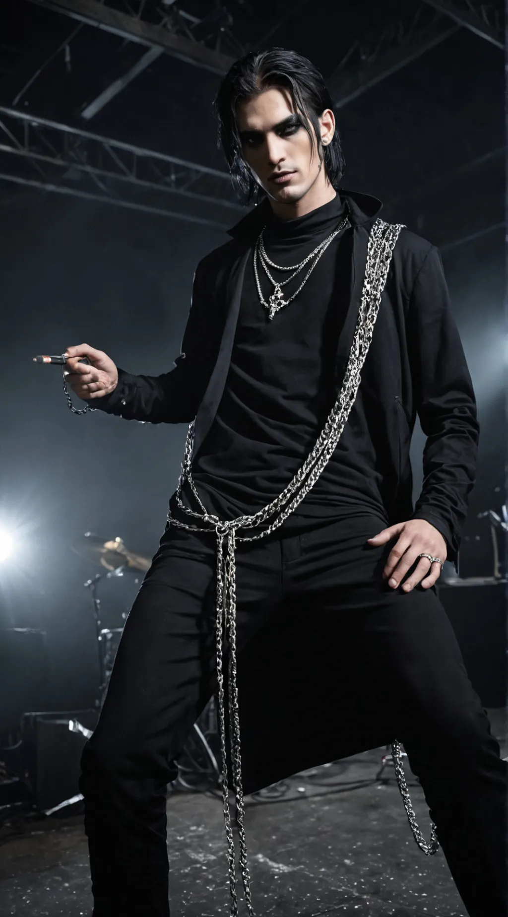 ai character: Gwen 🤘 background