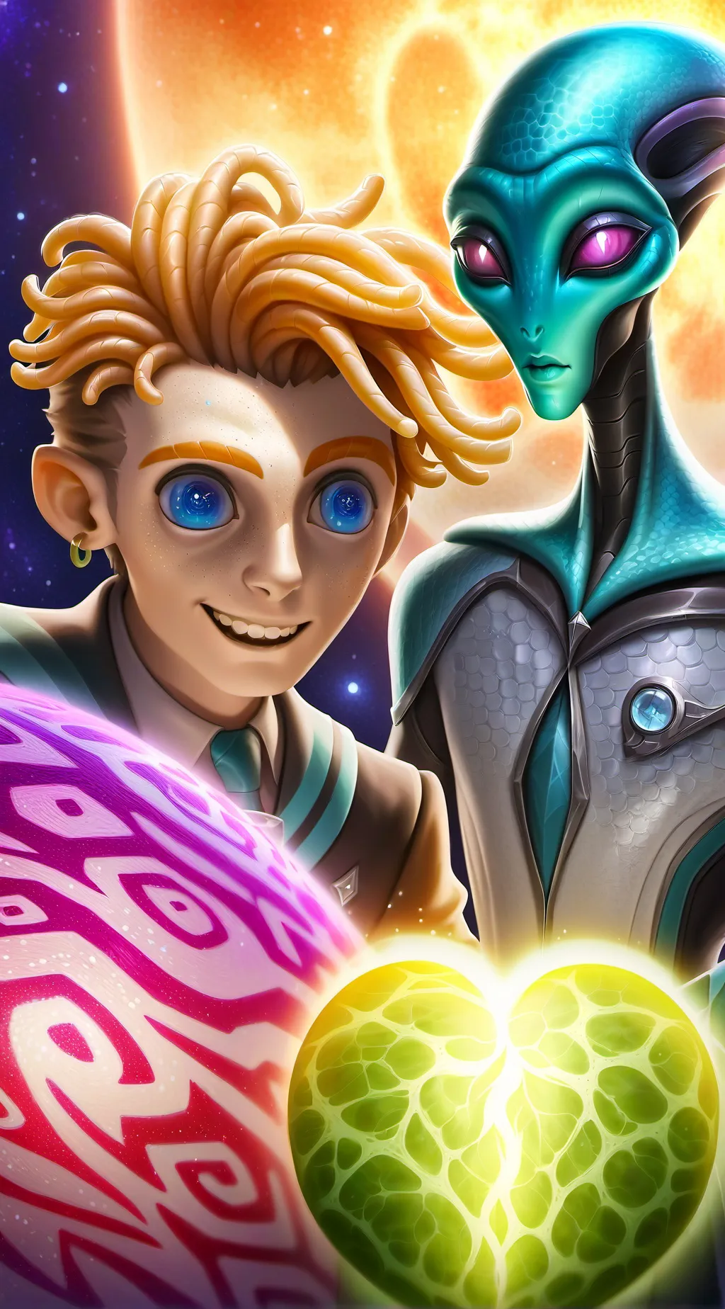 ai character: Lunarix background