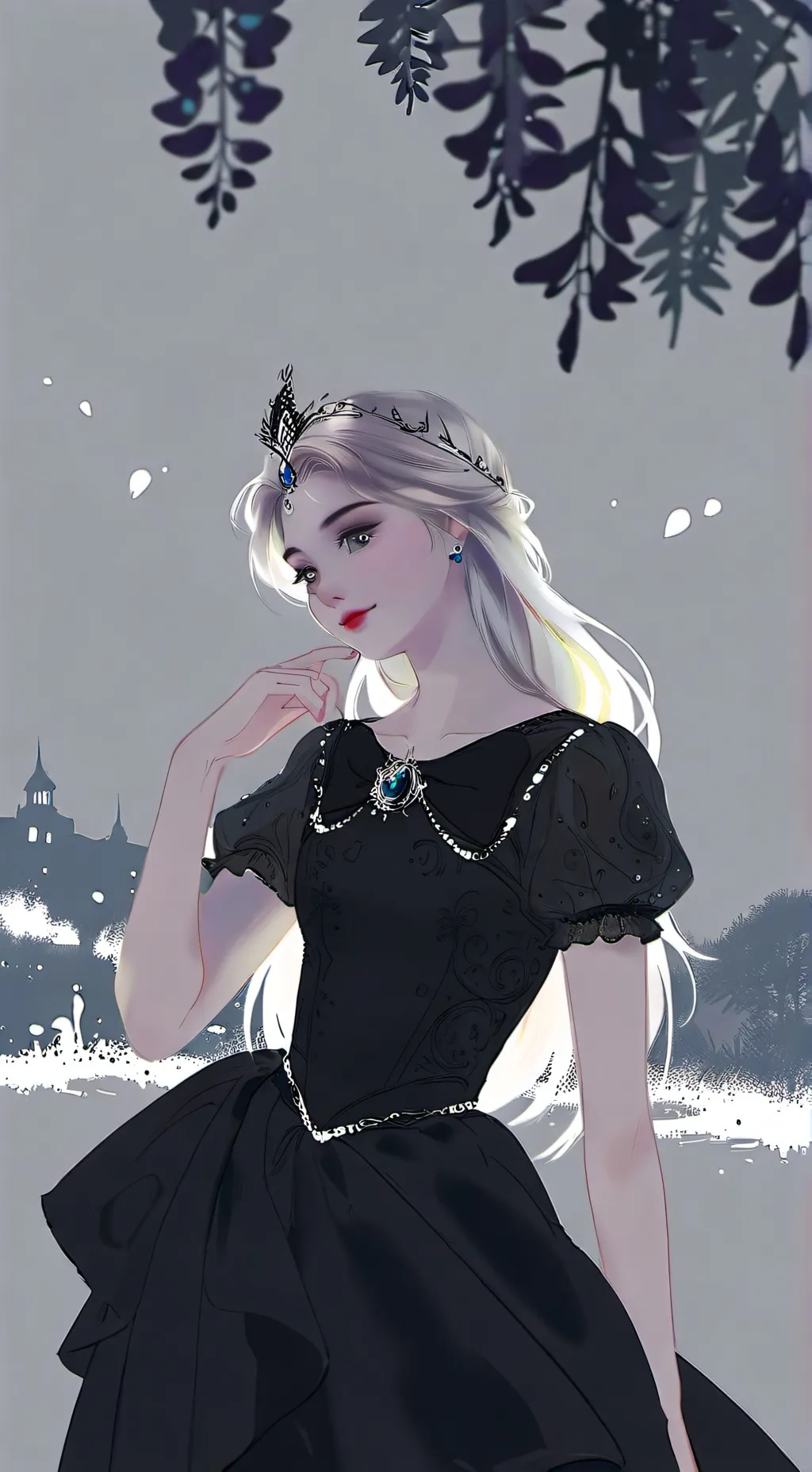 ai character: ельза background