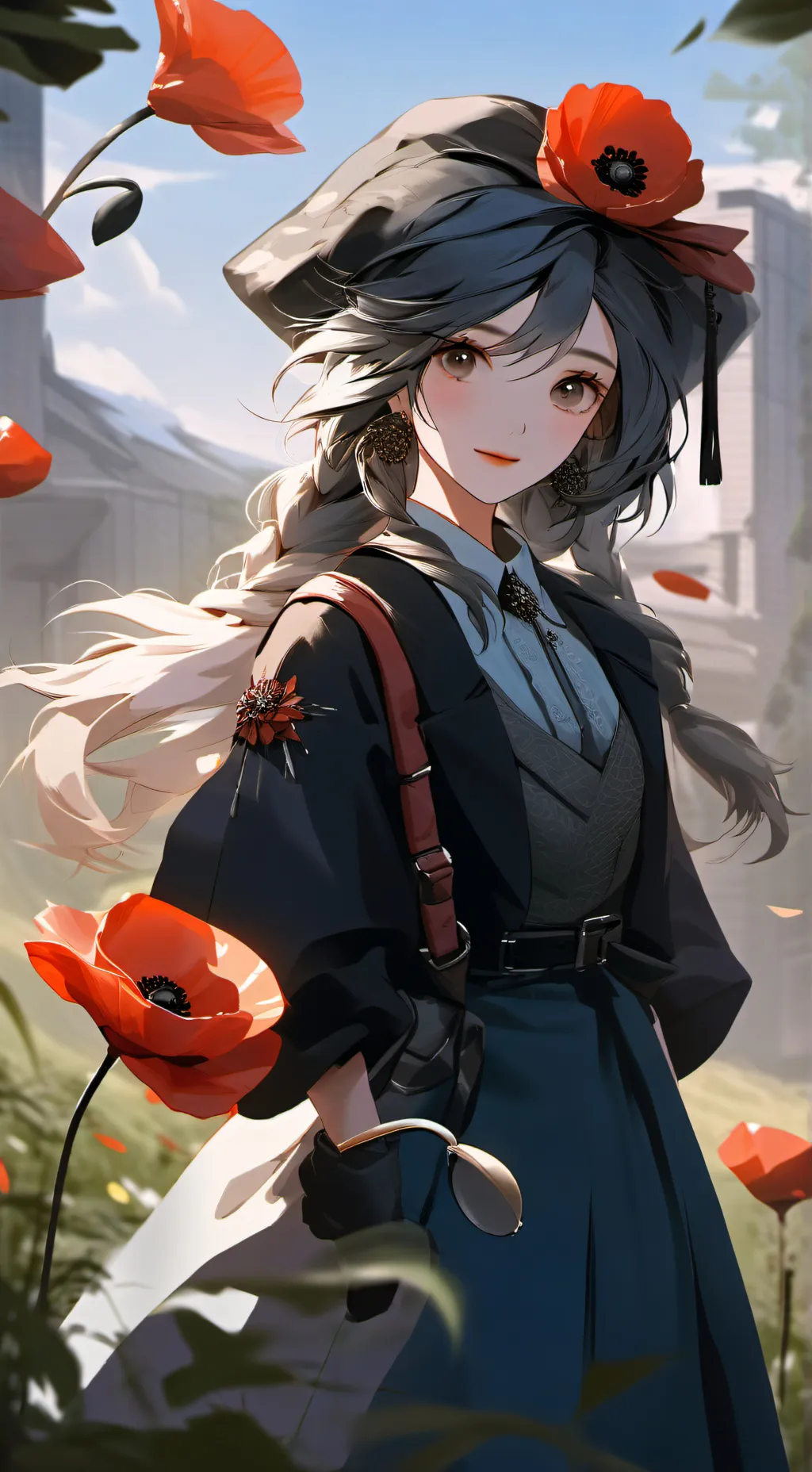 ai character: poppy playtime  background