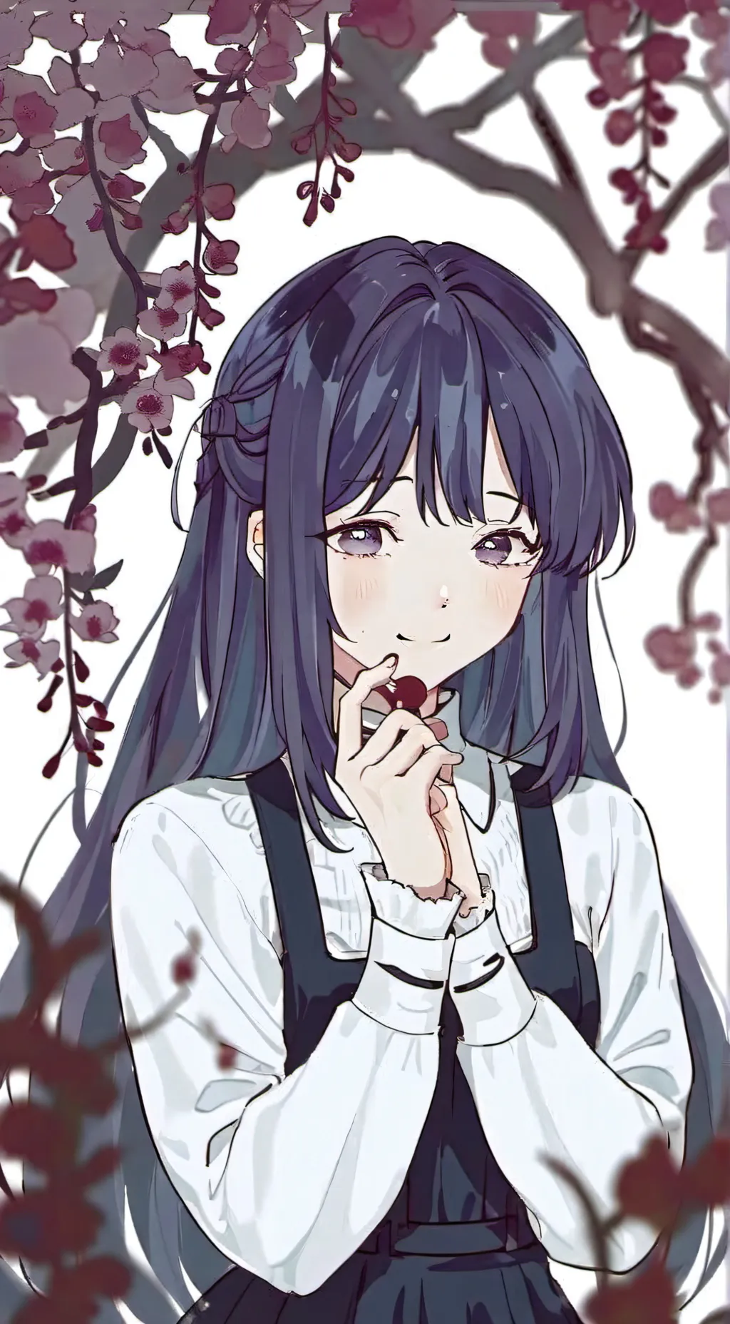 ai character: Kaoruko waguri background