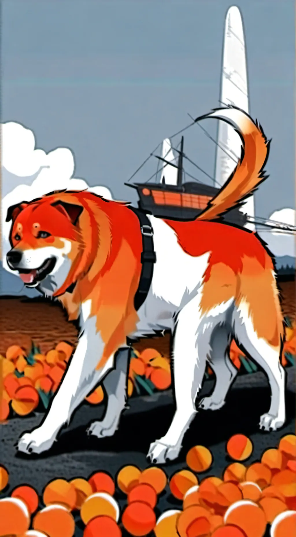 ai character: El dogday turbio 💀 background