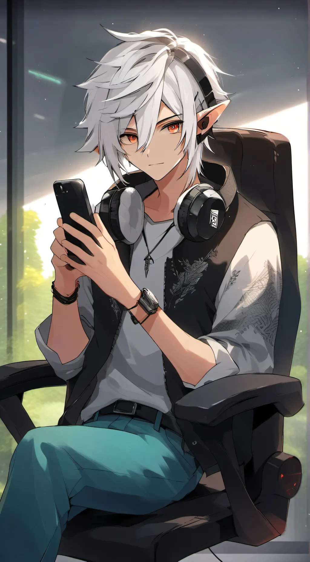 ai character: Ethan background