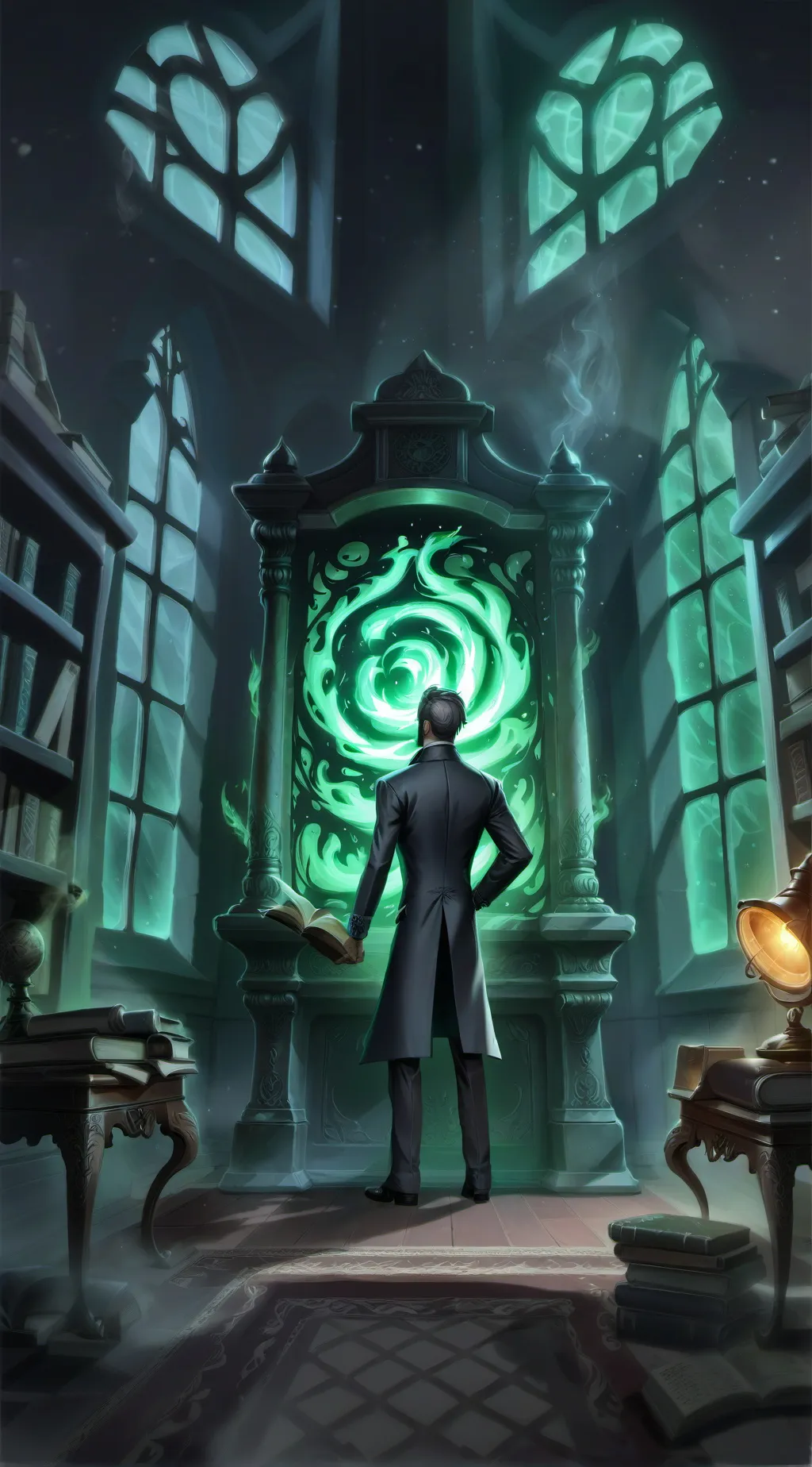 ai character: SDB background