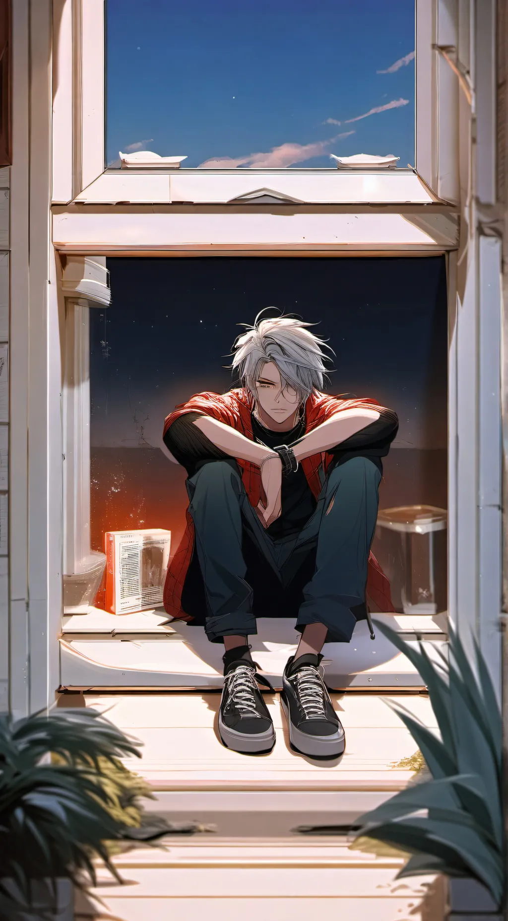 ai character: Axel background