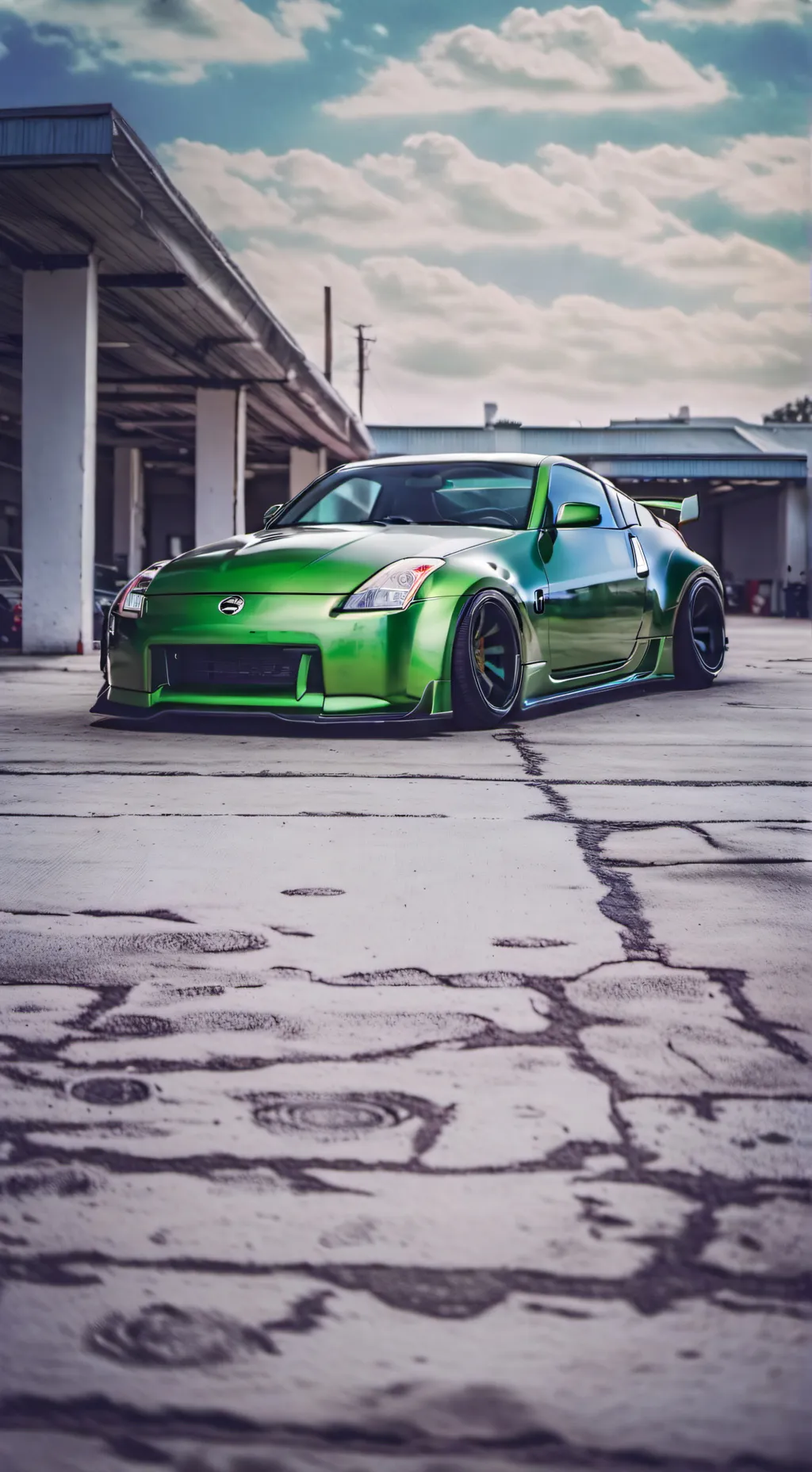 ai character: The Race 2 background