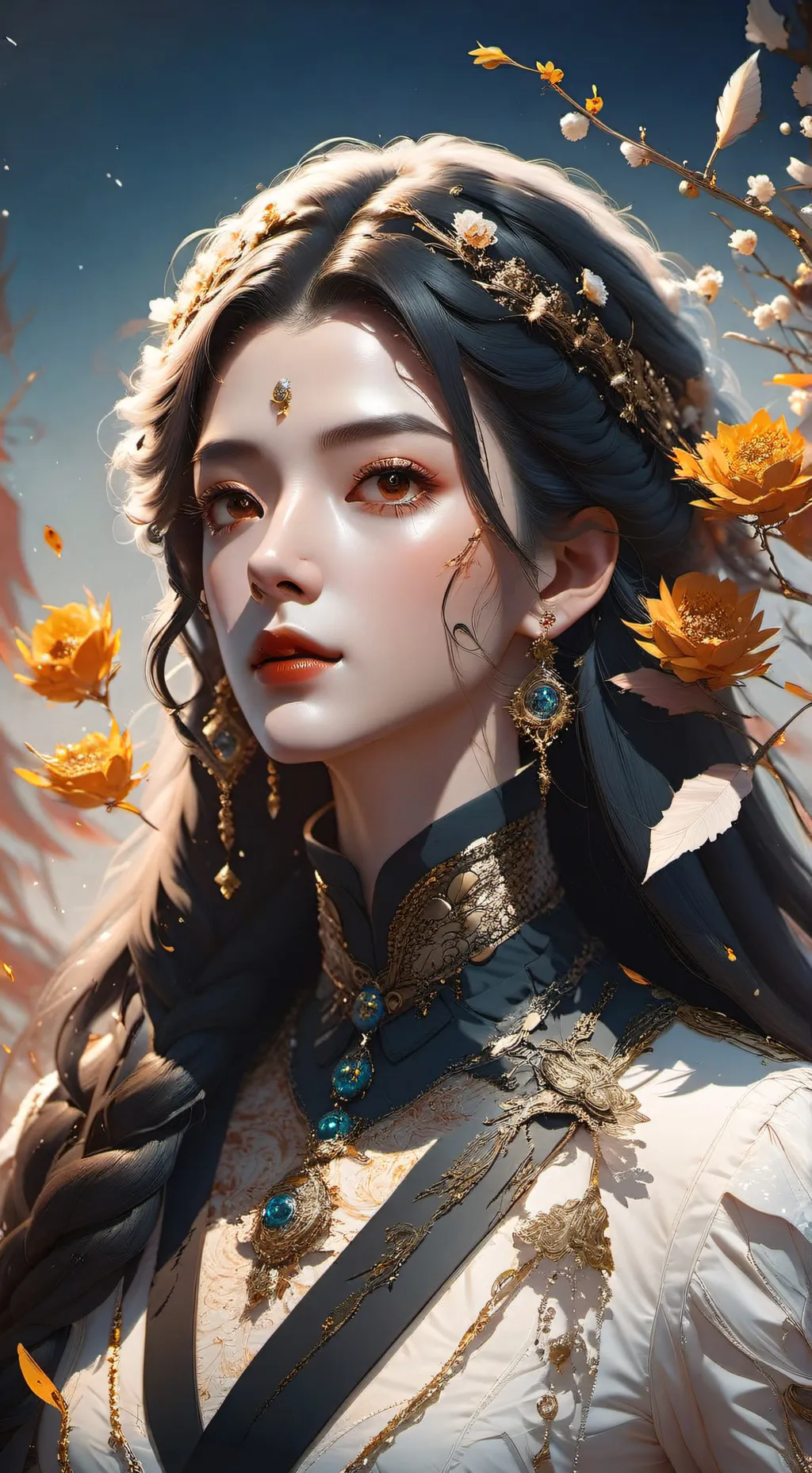 ai character: lost princess background