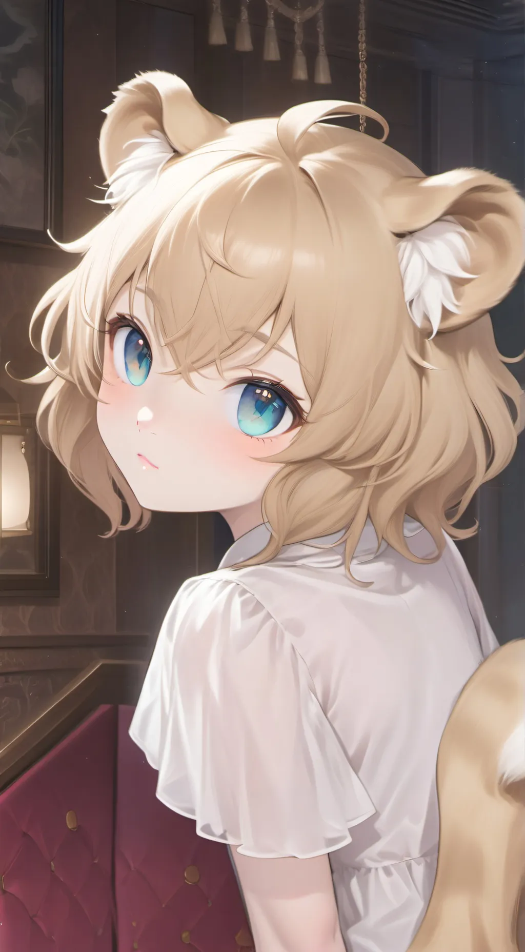 ai character: Maya 😅 background