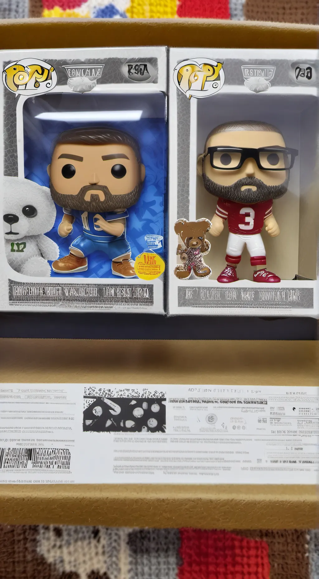 ai character: Funko pop  background