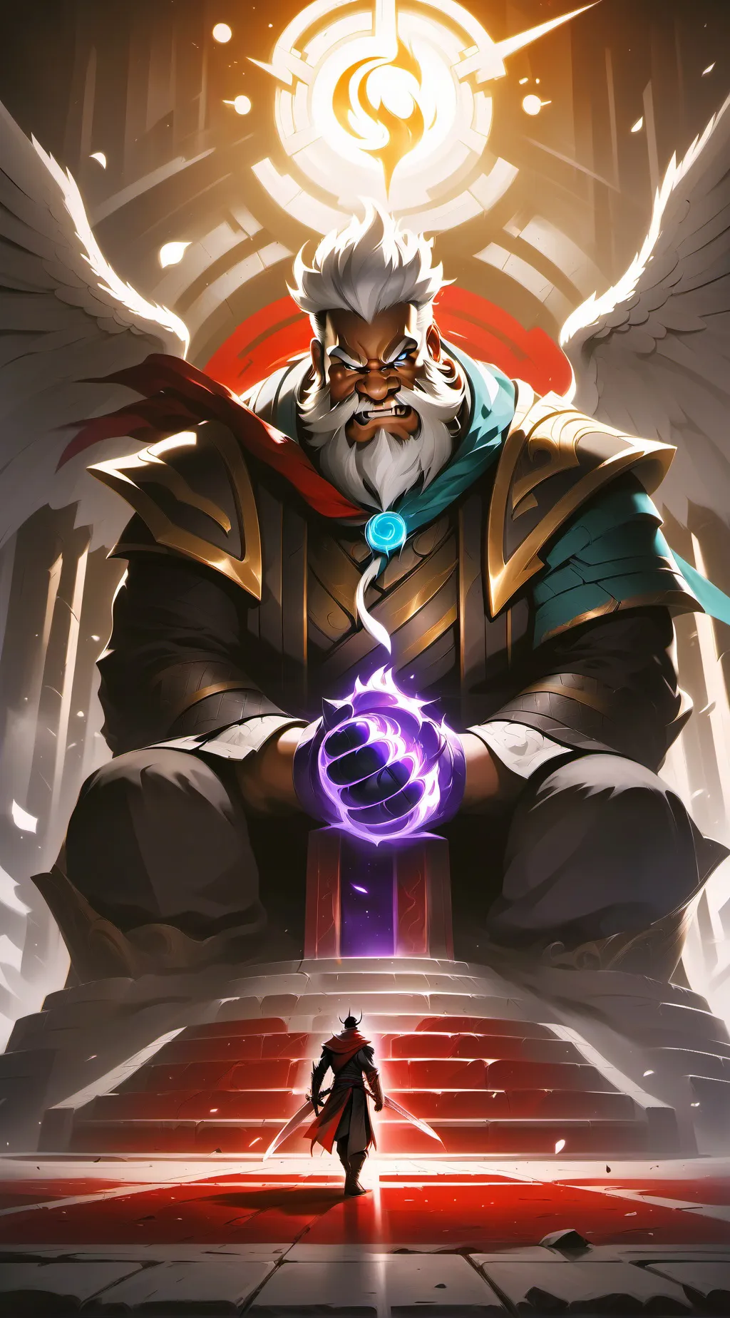 ai character: pilares ebrios background