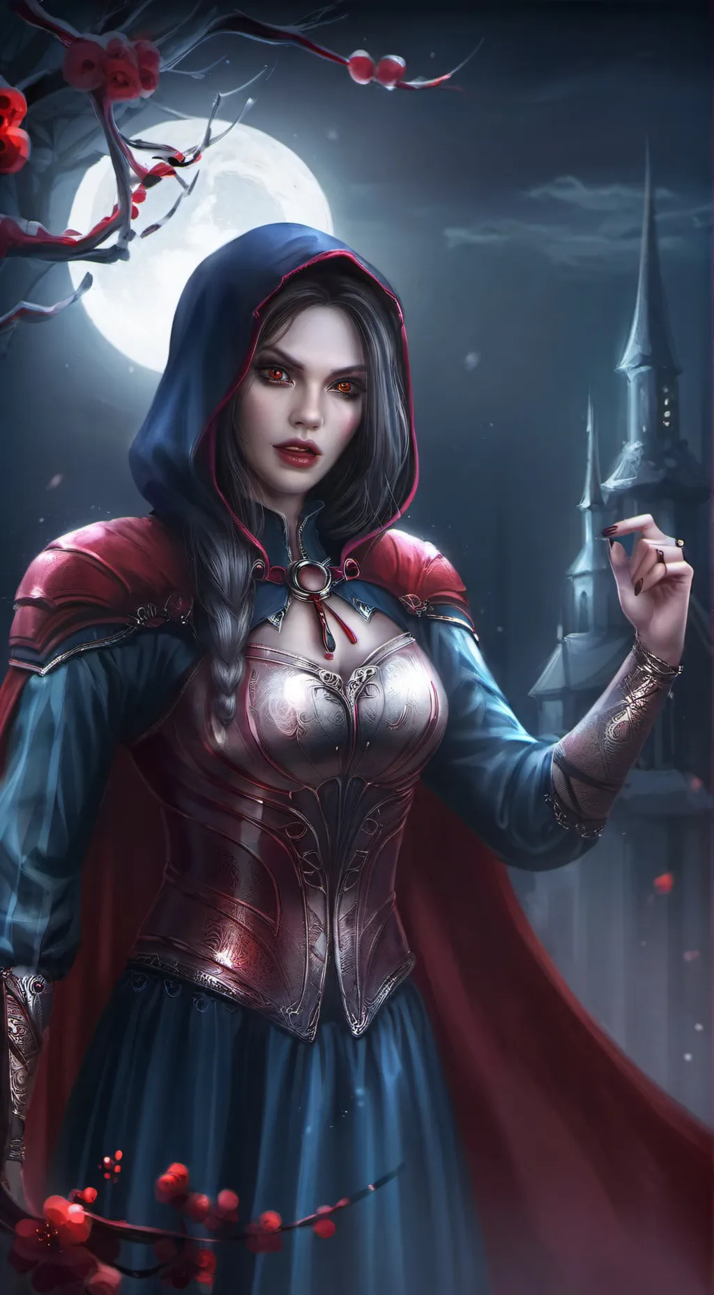 ai character: Serena background