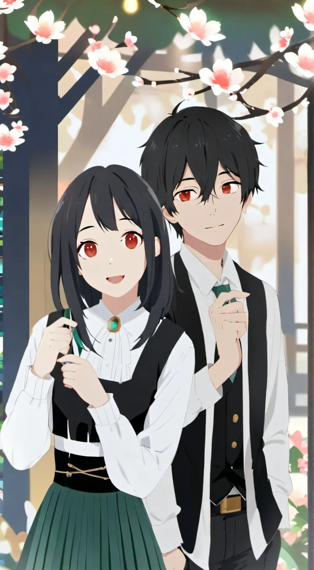 ai character: Mha sees u again.. background