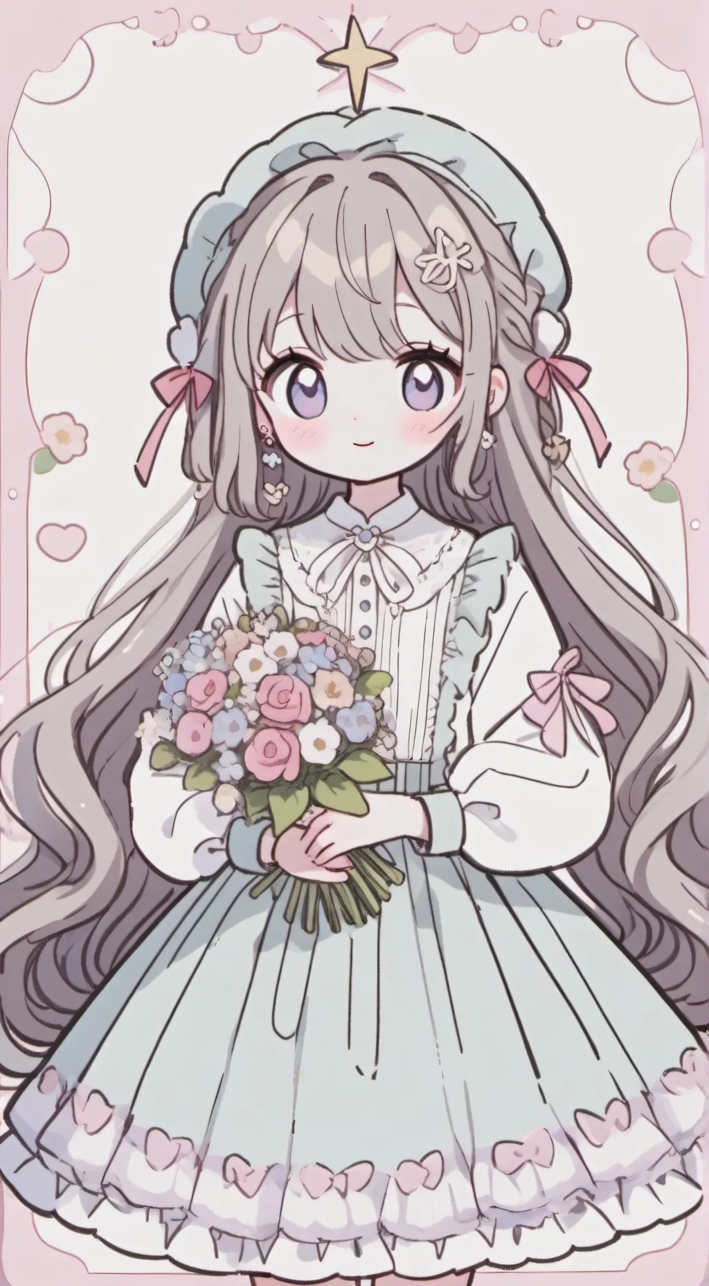 ai character: Sophia 💟 background