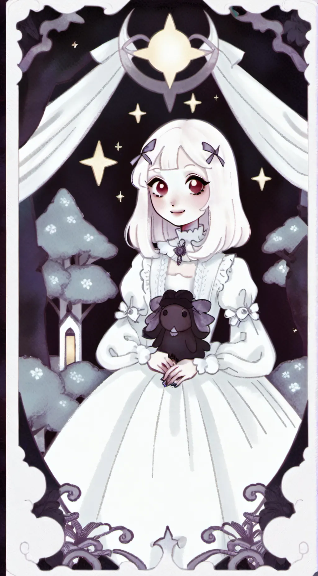 ai character: toriel (human) background