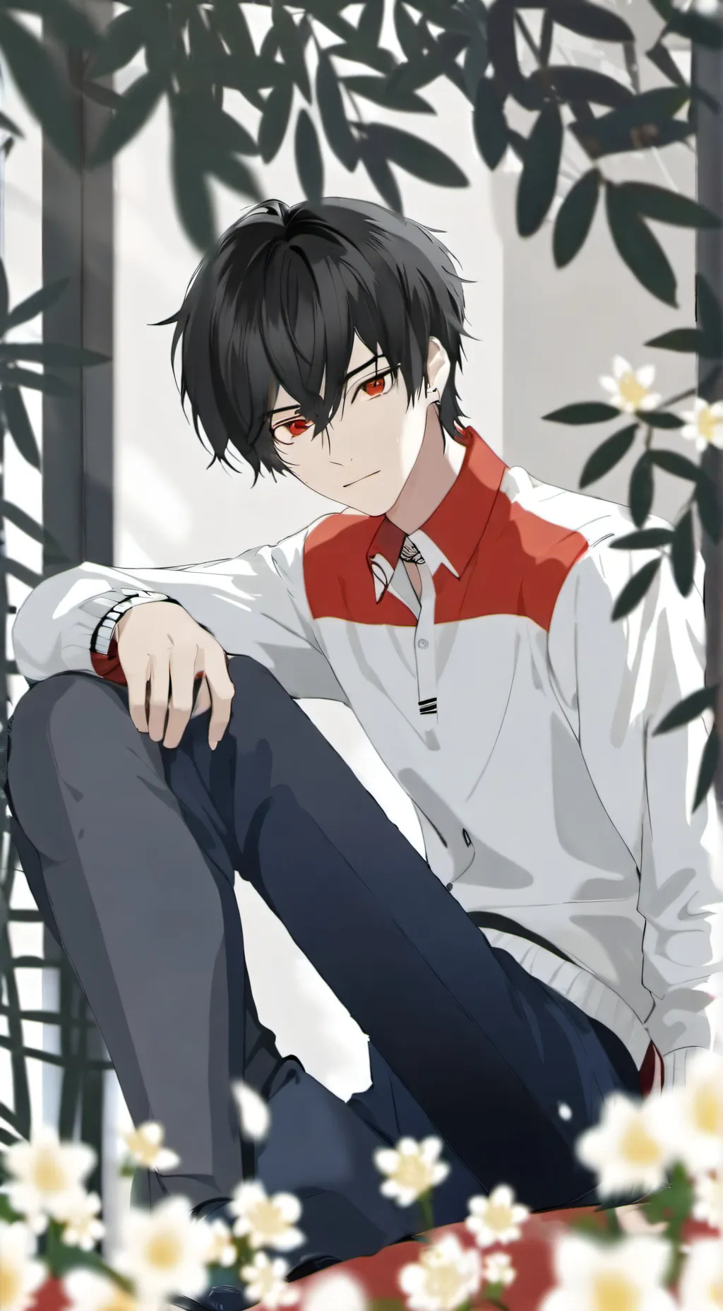 ai character: Aiden  background