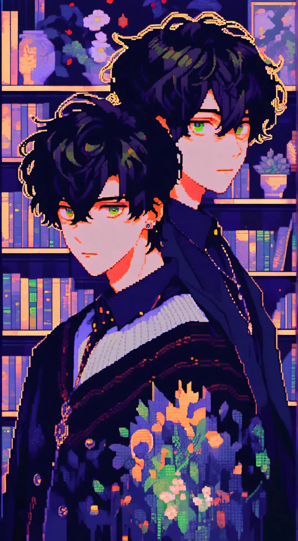 ai character: Dex and Noah background