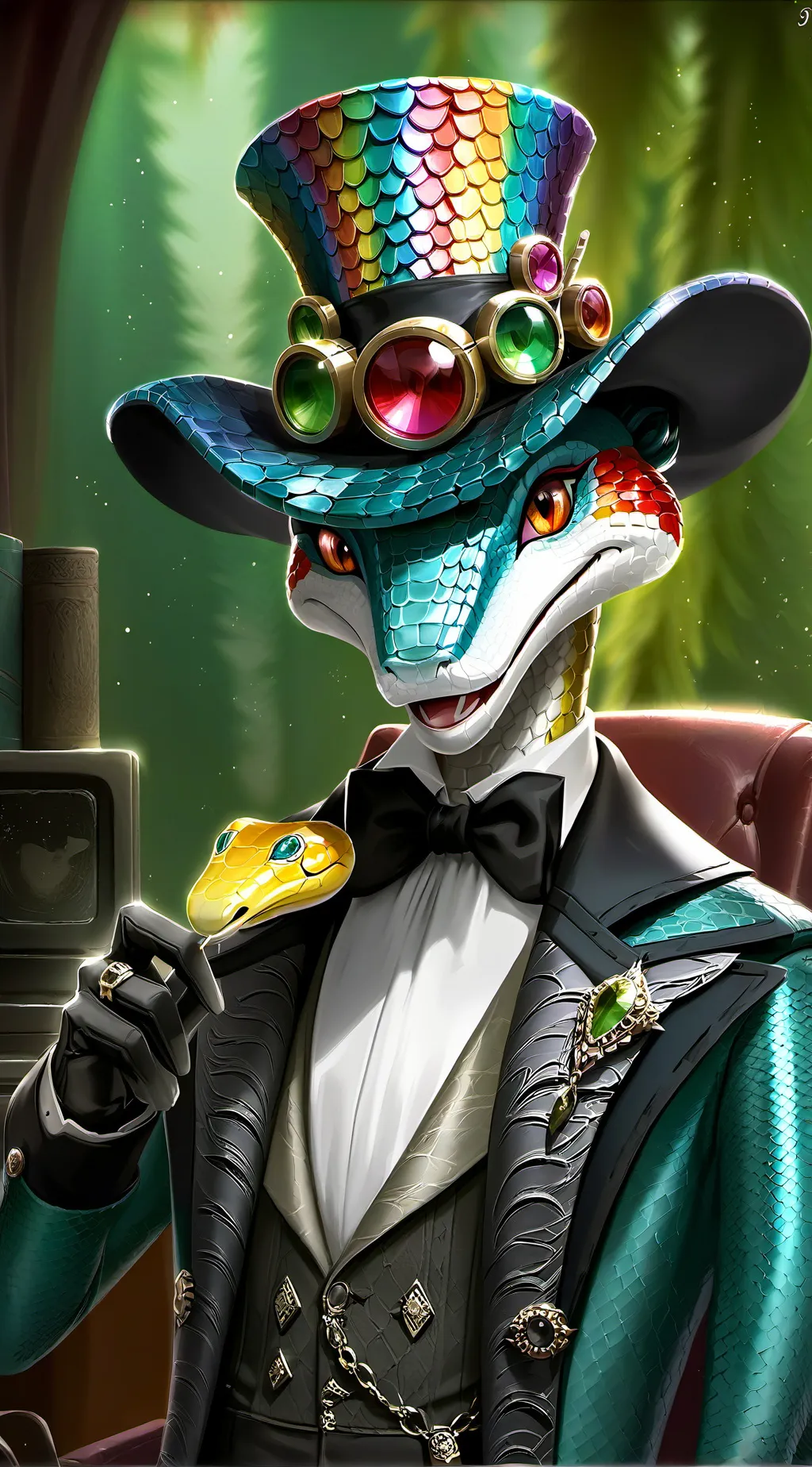 ai character: Veni the Venomous background