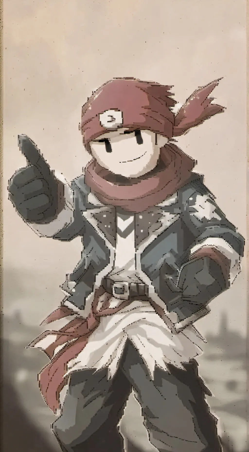 ai character: Godzilla Hungry  background