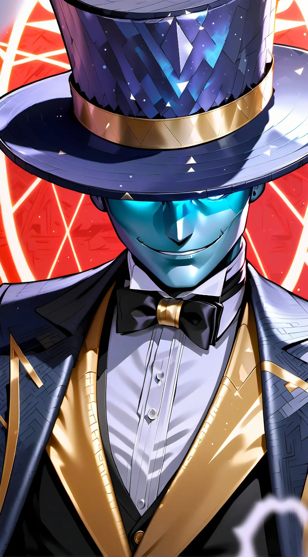 ai character: Bill Cipher background