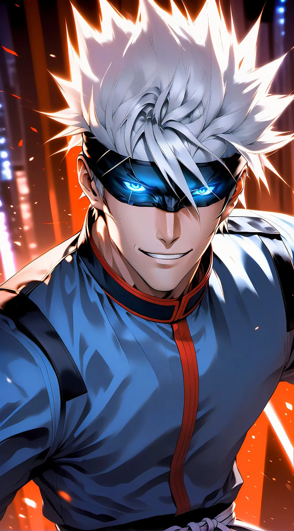 ai character: Satoru Gojo background