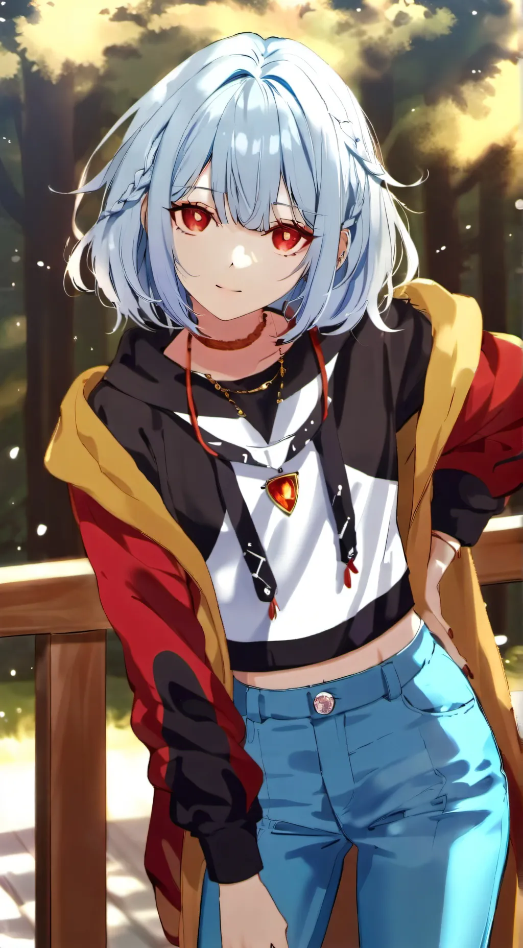 ai character: Kaito e Lirio background