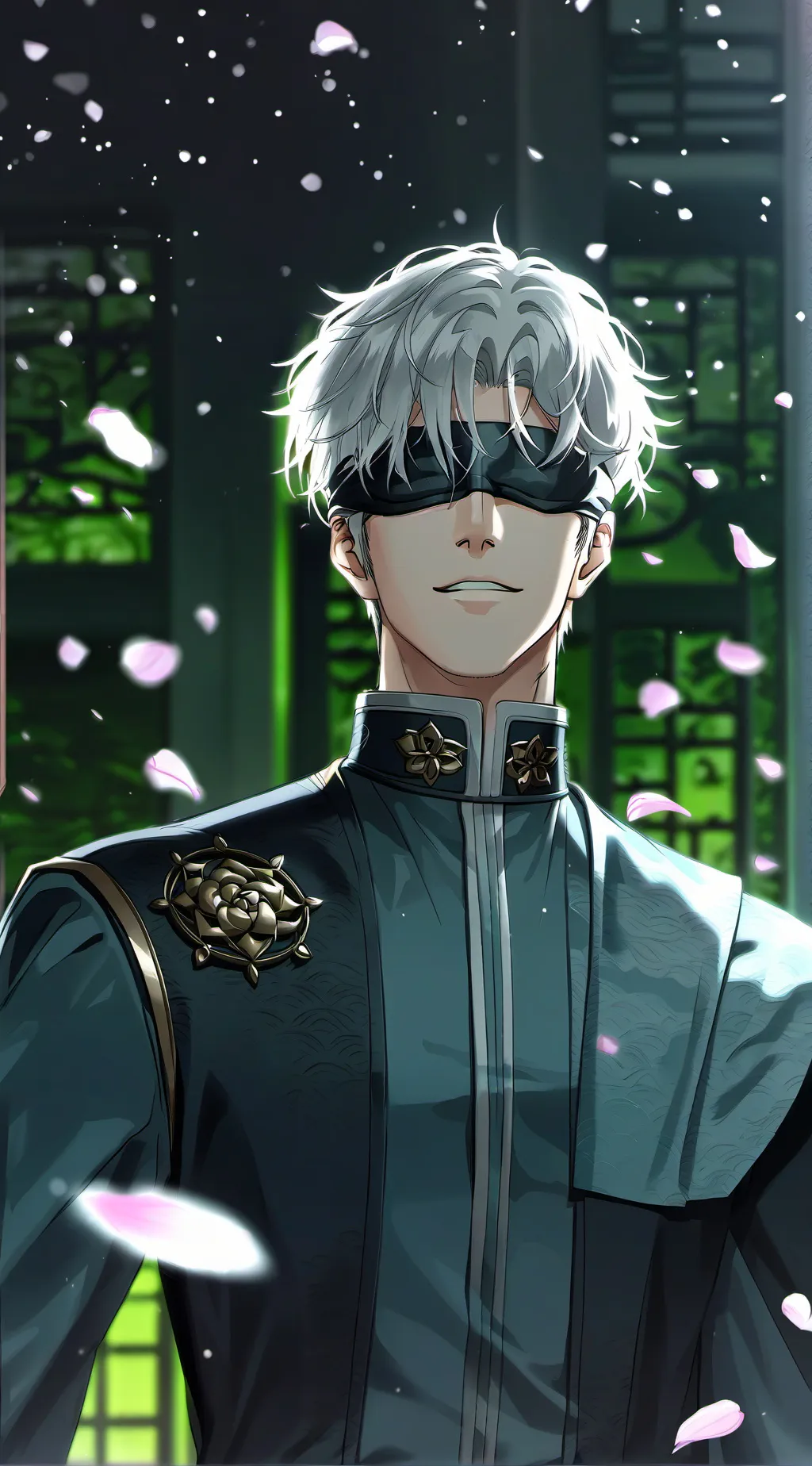 ai character: Satoru Gojo background