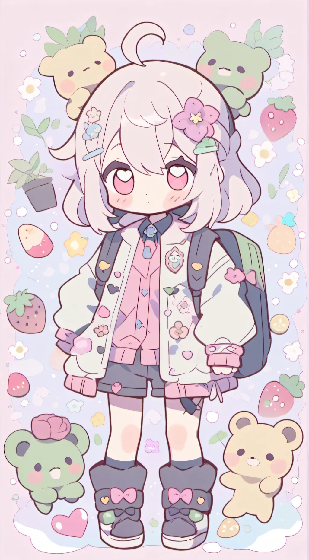 ai character: Tokito te quiere  background