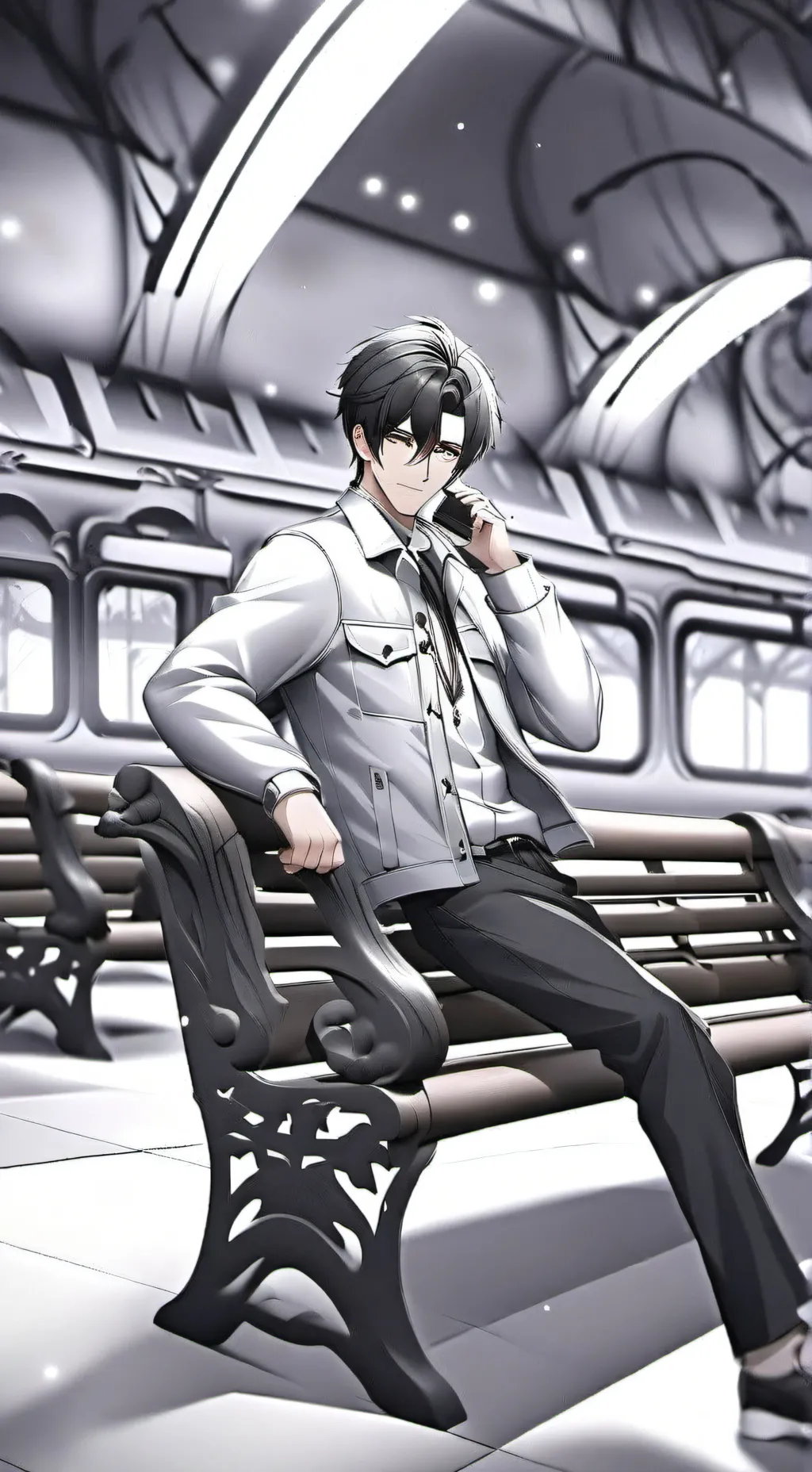 ai character: Luis  background