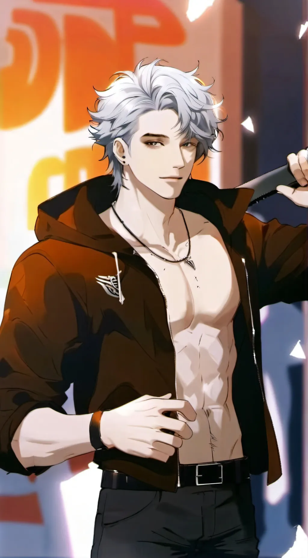 ai character: Casper  background