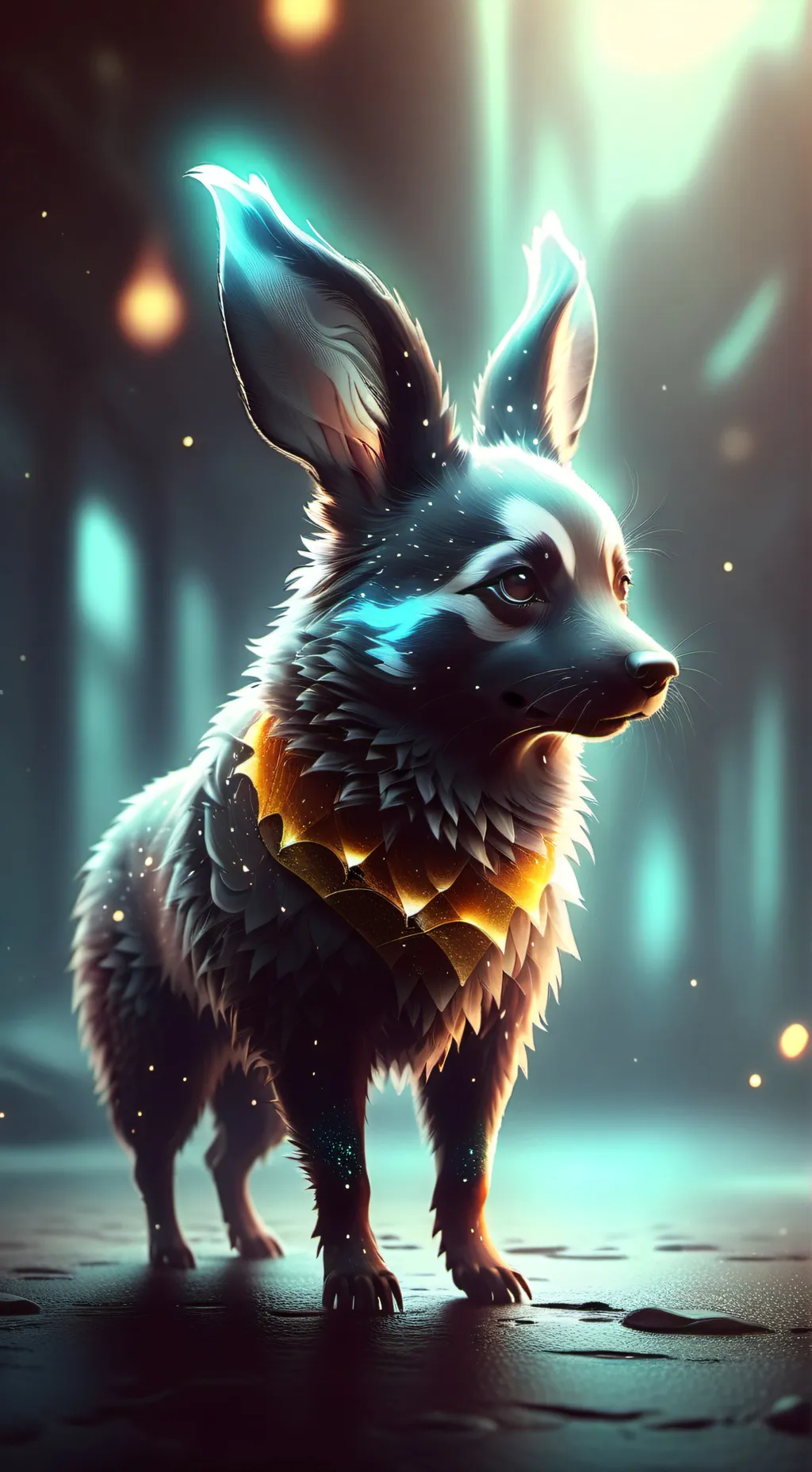 ai character: Umbreon  background