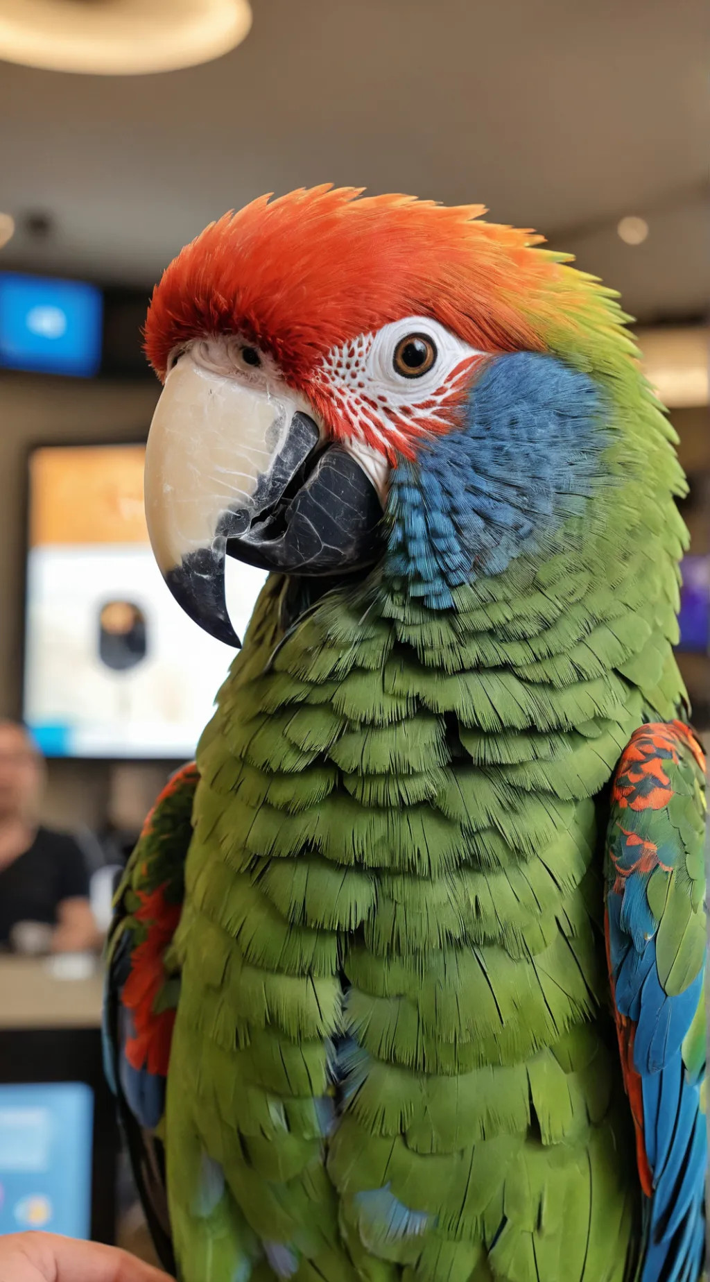 ai character: Pixel background