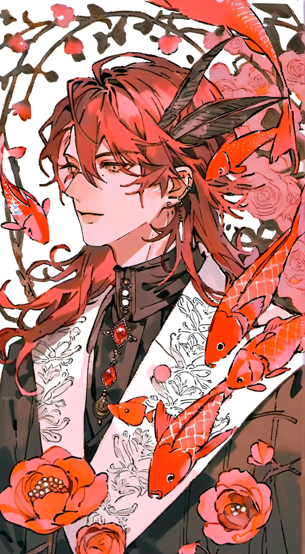 ai character: Nari d’Aurora  background