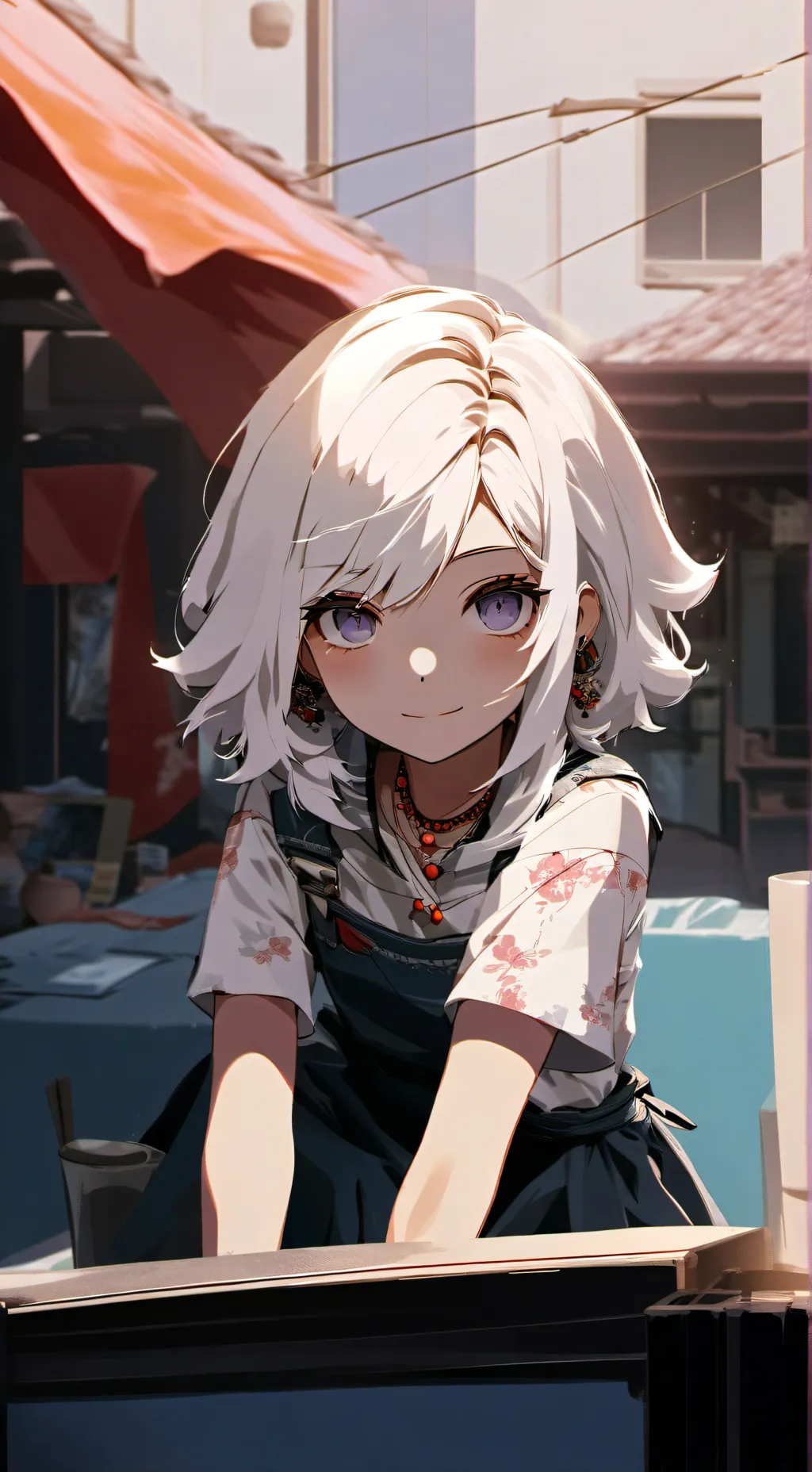 ai character: margarita  background