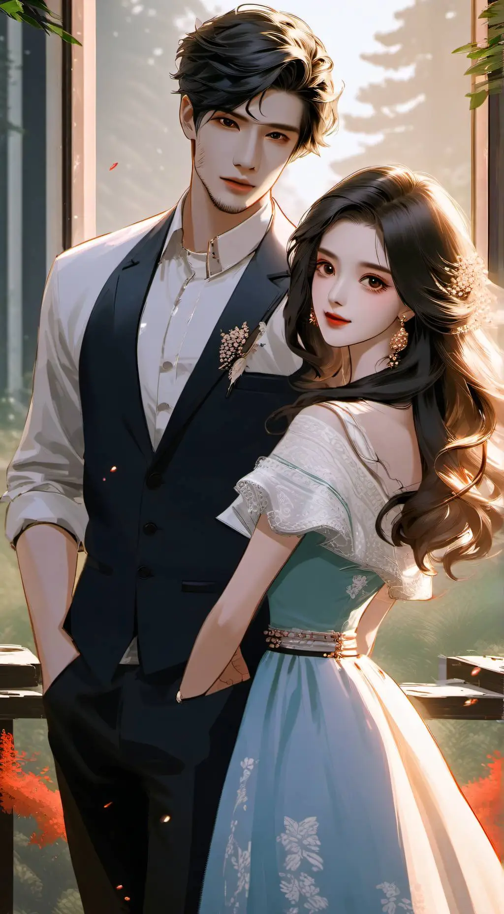 ai character: Justin background