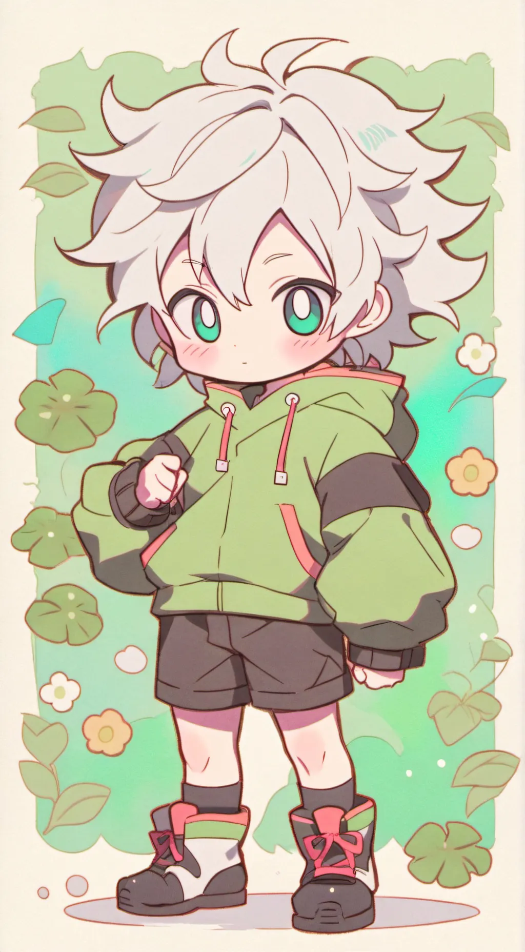 ai character: MHA Sickness background