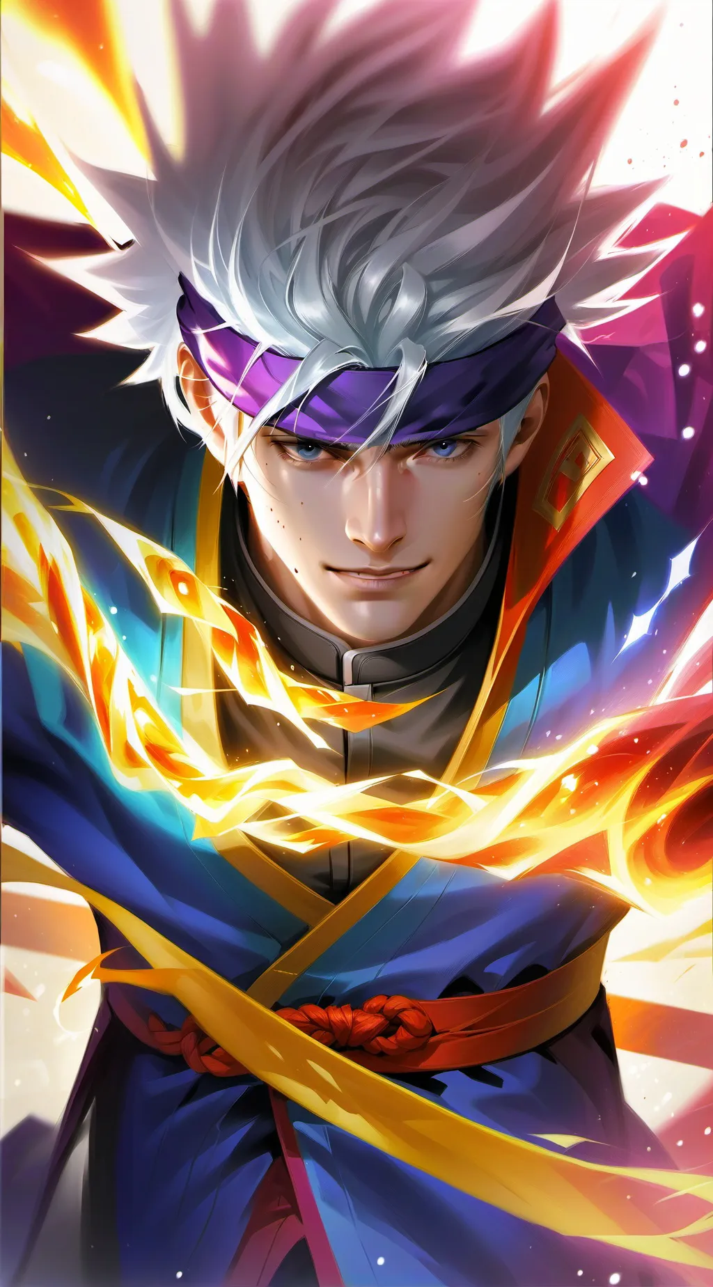 ai character: Satoru Gojo background