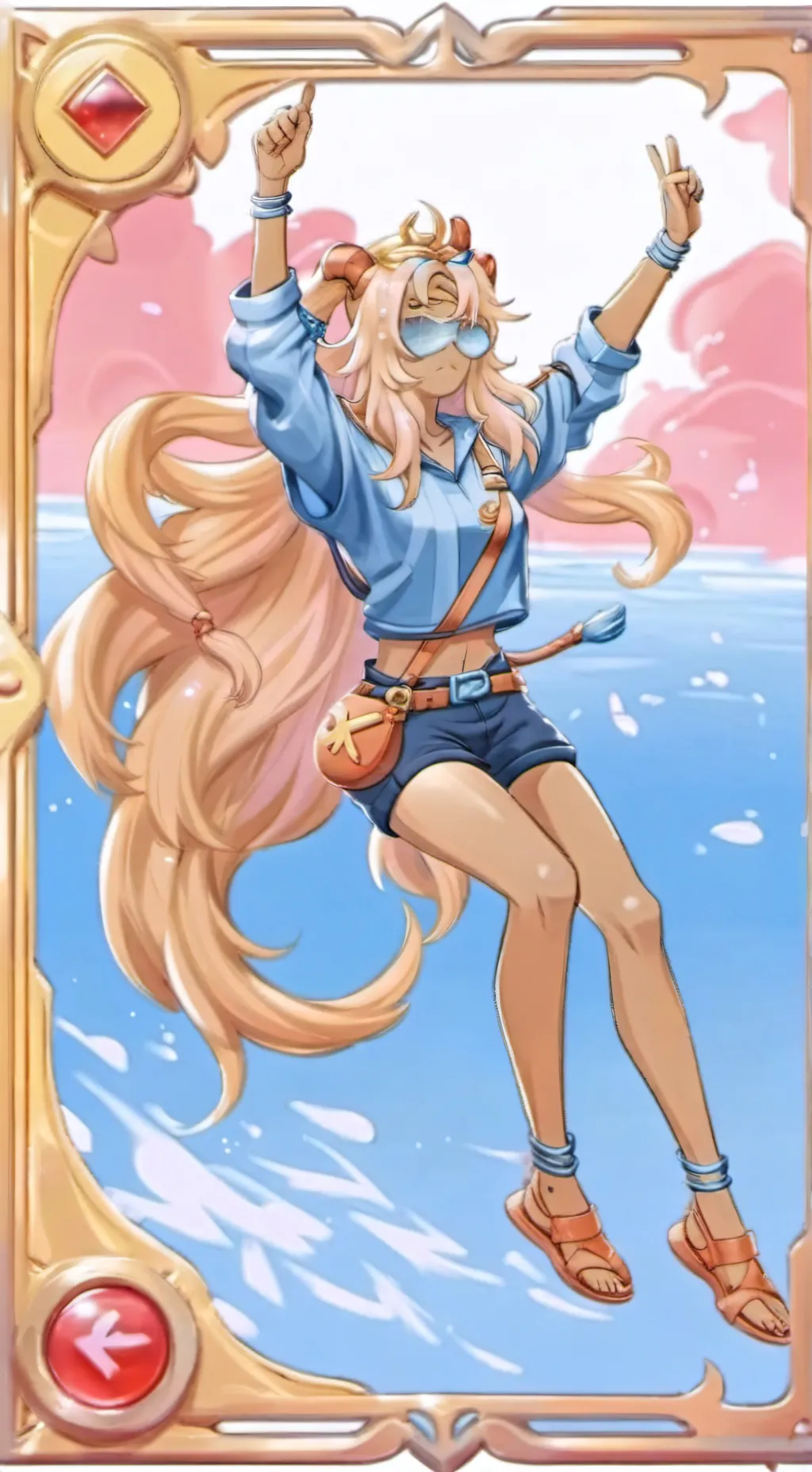 ai character: Lily background