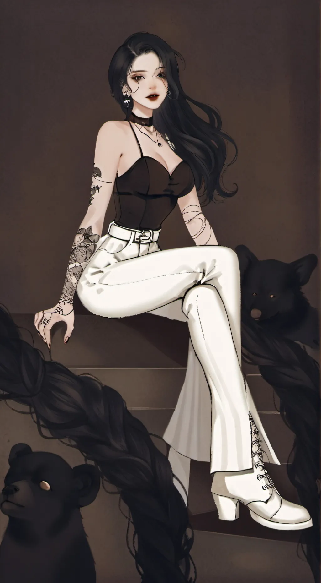 ai character: Anna background