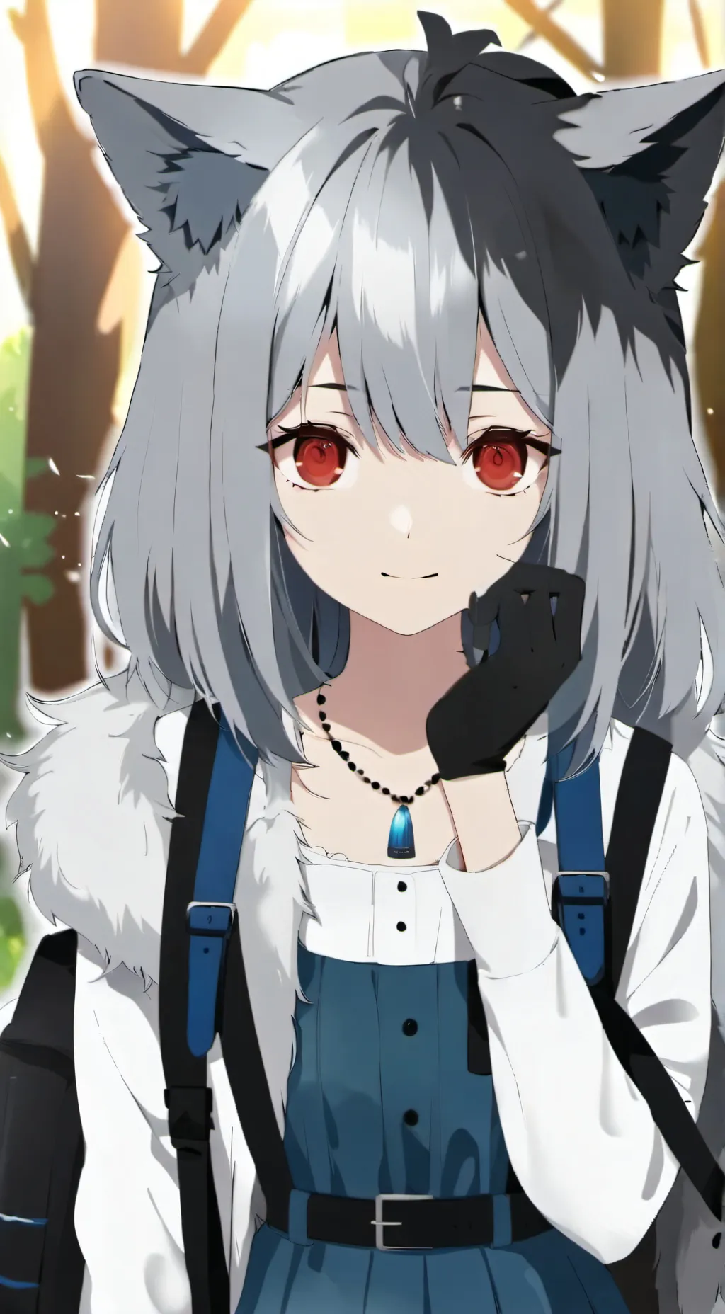 ai character: lily background