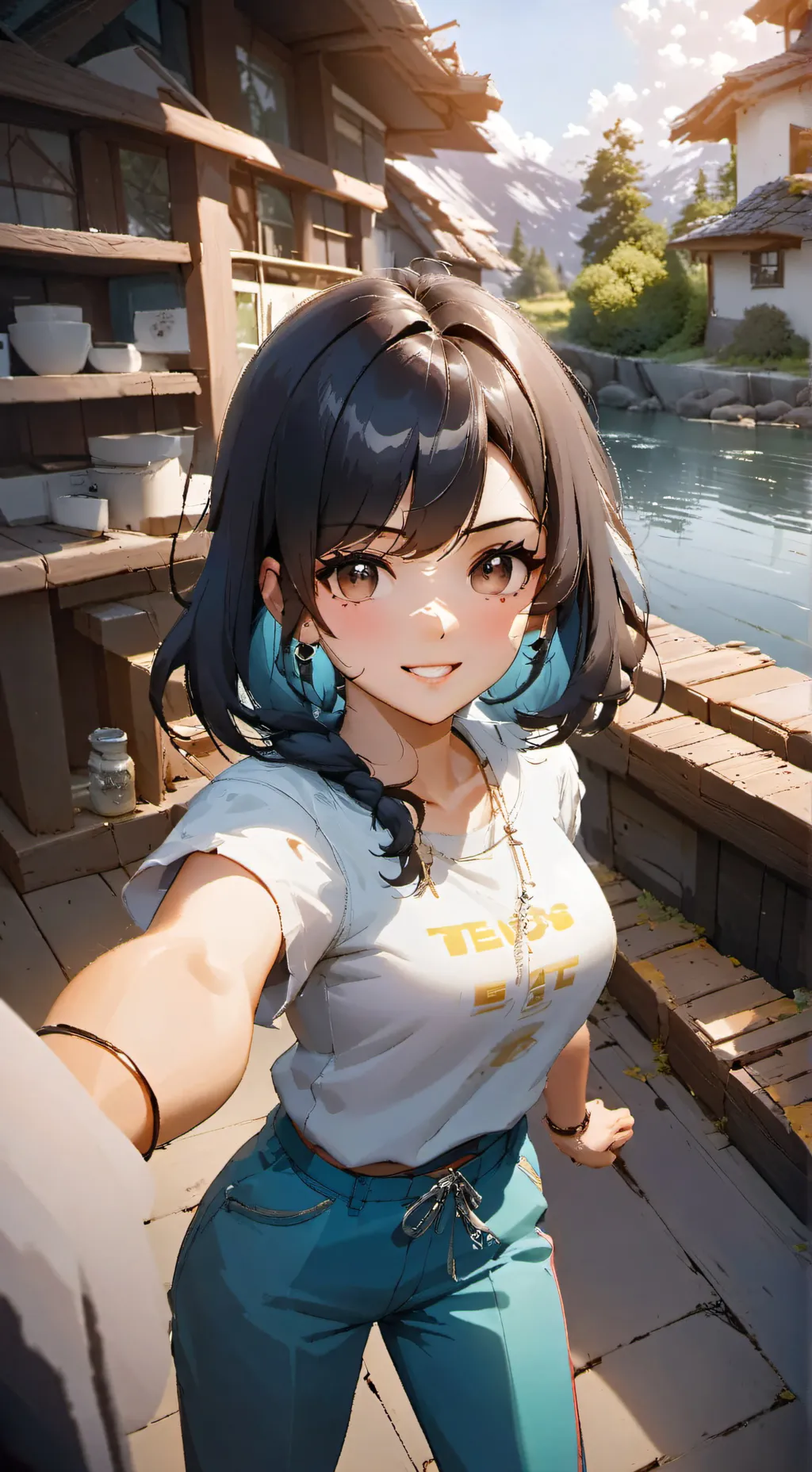 ai character: Every man background