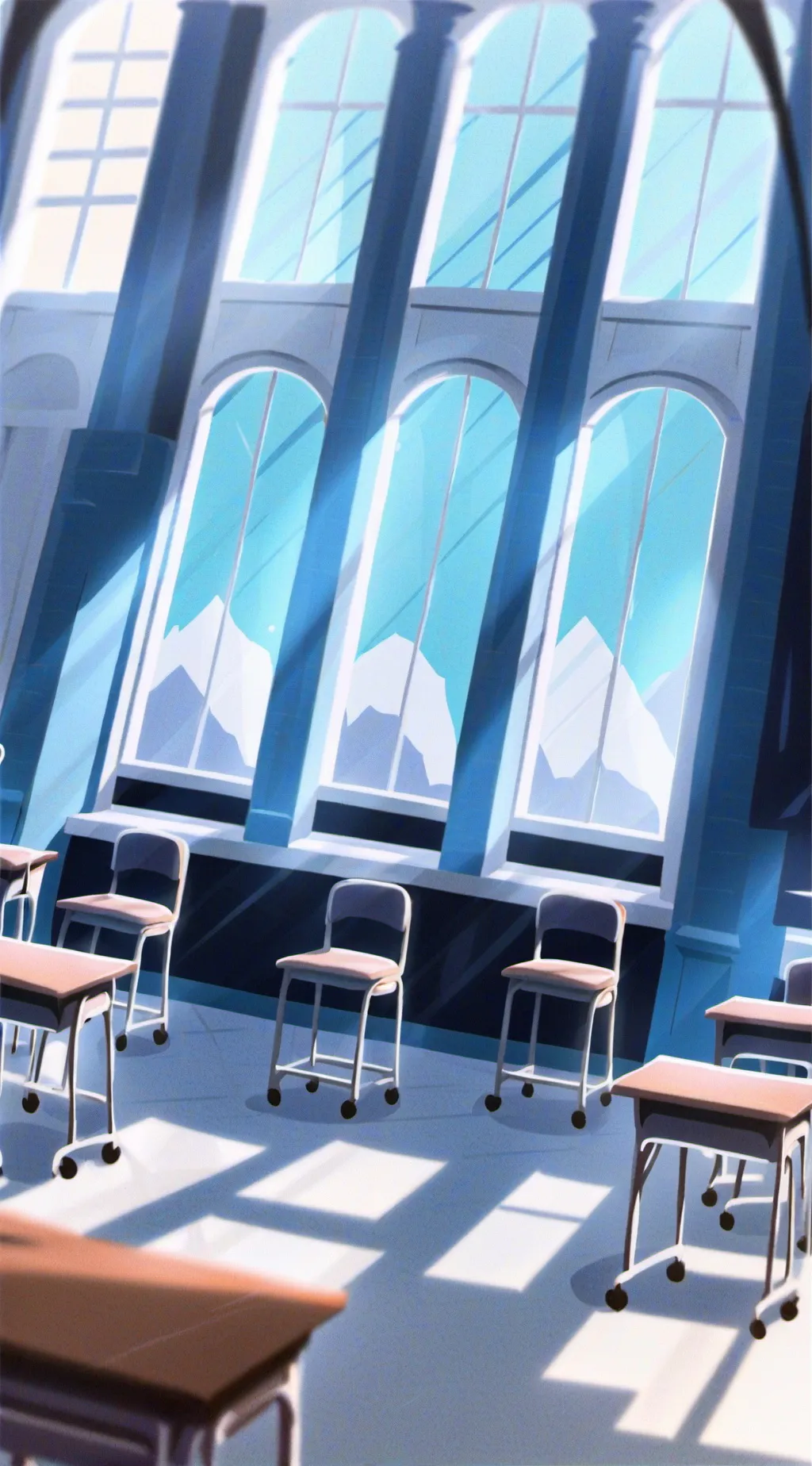 ai character: my class irl background