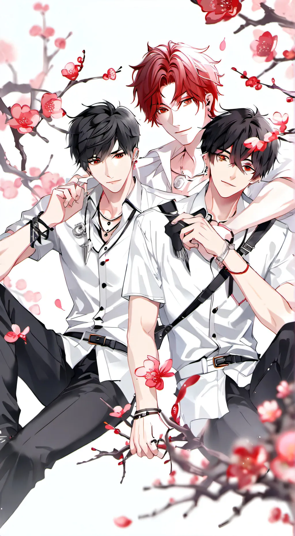 ai character: Jay, Jax, and Jack background